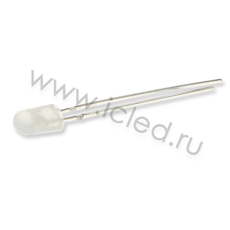 Светодиод ICL-546 LE4 (white, 2000-3000 mcd, fog)