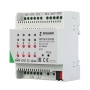 INTELLIGENT ARLIGHT Релейный модуль KNX-708-SW10-DIN (BUS, 8x10A) (Arlight, -)