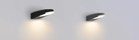 Светильник LGD-EYE-WALL-6W Warm3000 (GR, 117 deg, 230V) (Arlight, IP54 Металл, 3 года)