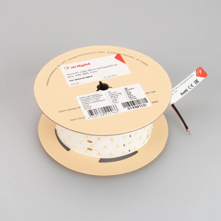 Светодиодная Лента RT-A350-58mm 24V Day4000 (36 W/m, IP20, 2835, 2.5m) (Arlight, Открытый)