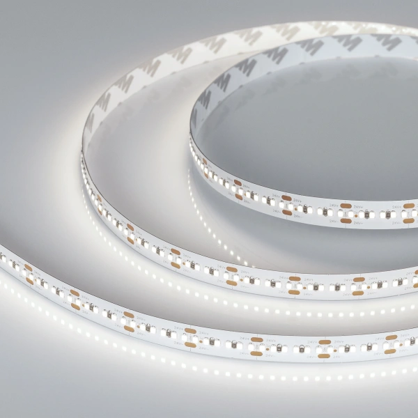 Светодиодная Лента MICROLED-M300-10mm 24V Day5000 (21.6W/m, IP20,2216, 5m) (Arlight, 21.6 Вт/м, IP20)