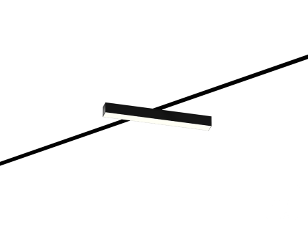 Трековый светильник 6063 5050 TR2 (RAL9003 500mm Prizma — 4K 19W)