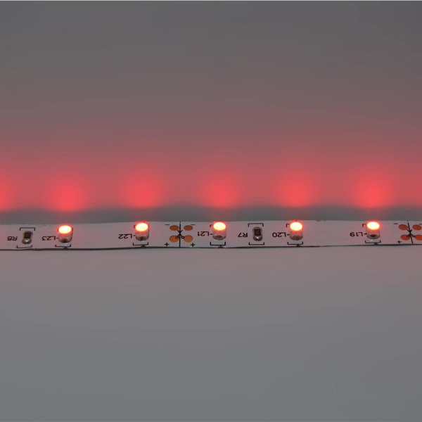 Светодиодная лента Standart PRO class, 3528, 60 led/m, Red, 12V, IP20