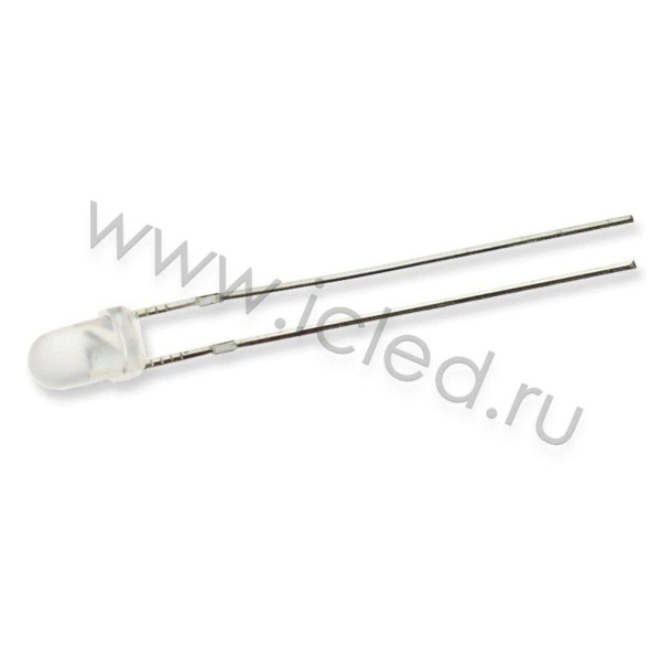 Светодиод ICL-3mm LE13 (blue, 600-800 mcd, fog)