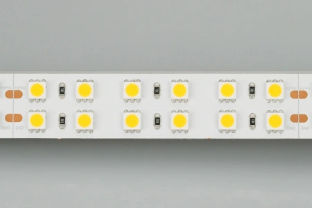 Светодиодная Лента RT 2-5000 24V Warm2700 2x2 (5060, 720 LED, LUX) (Arlight, 34.4 Вт/м, IP20)
