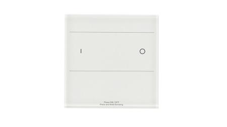 Сенсорная панель T20-1 White IC24 (DIM, 1 zone, RF 2.4GHz, 3VDC(AAAx2))