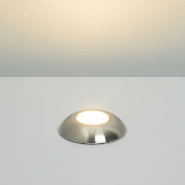 Накладка ART-DECK-CAP-DOME-R50 (SL, STEEL) (Arlight, Металл)