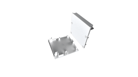 Алюминиевый профиль Design LED LS 5050, 2500 мм, анодированный