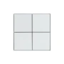 INTELLIGENT ARLIGHT Кнопочная панель KNX-304-23-IN White (BUS, Frame) (IARL, IP20 Металл, 2 года)