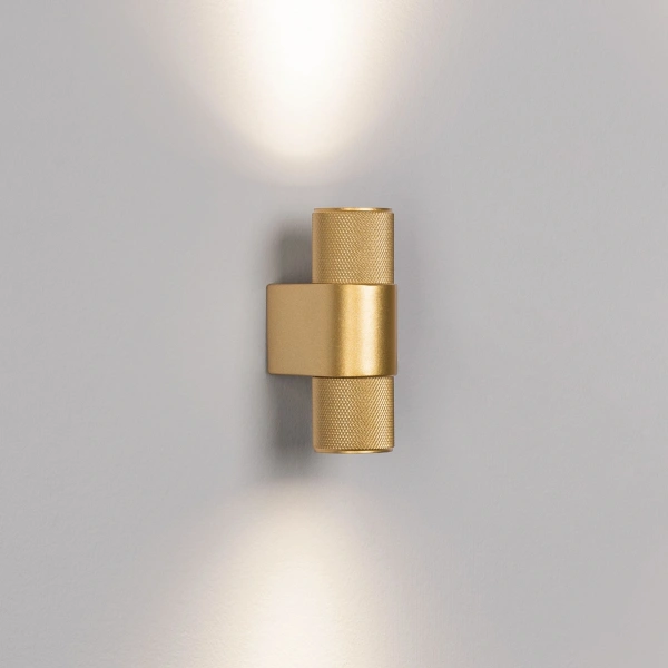 Светильник SP-SPICY-WALL-MINI-TWIN-S104x39-2x3W Day4000 (GD, 40 deg, 230V) (Arlight, IP20 Металл, 3 года)