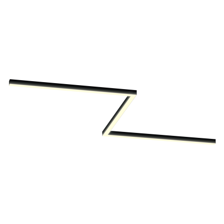 Светильник ЗигЗаг S50 (RAL9003 4x651mm-135 LT70 — 4K 54W)