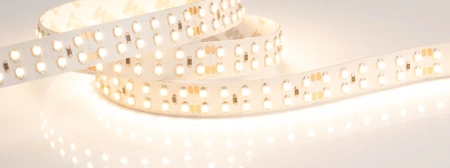 Светодиодная Лента RT 2-5000 24V Warm3000 2x2 (3528, 1200 LED, LUX) (Arlight, 19.2 Вт/м, IP20)