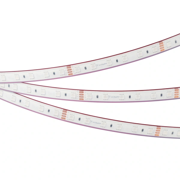 Светодиодная Лента герметичная RTW-PFS-B60-13mm 24V RGB (14.4 W/m, IP68, 5060, 5m) (Arlight, 14.4 Вт/м, IP68)