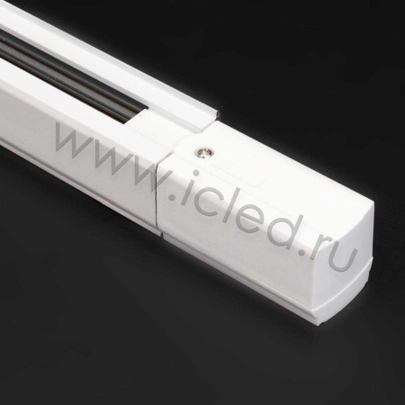 Трек для спотов 4L 1,5м 4X3 (''трехфазный'', 4 провода, белый)