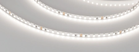 Светодиодная Лента RT-A160-5mm 24V Day5000 (9.6 W/m, IP20, 2835, 5m) (Arlight, Открытый)