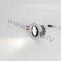 Светодиодный светильник S1001-5W-R85W BW6 (220V, 5W, day white, круглый D90mm)