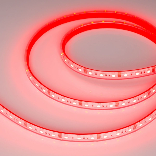 Светодиодная Лента герметичная RTW-PS-B60-12mm 12V RGB (14.4 W/m, IP67, 5060, 5m) (Arlight, 14.4 Вт/м, IP67)