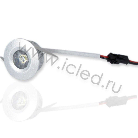 Светодиодный светильник точечный RS D41 (1W, Warm White)