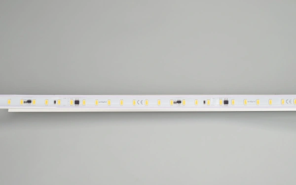 Светодиодная Лента ARL-50000PV-230V Warm2700 (5630, 72 LED/m, WP2) (Arlight, 14 Вт/м, IP65)