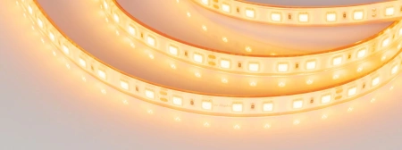 Светодиодная Лента герметичная RTW-PFS-B60-13mm 24V Yellow (14.4 W/m, IP68, 5060, 5m) (Arlight, 14.4 Вт/м, IP68)