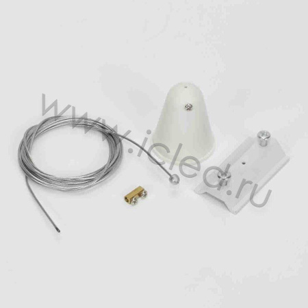 Подвес для однофазного трека 2L NX17 (белый)