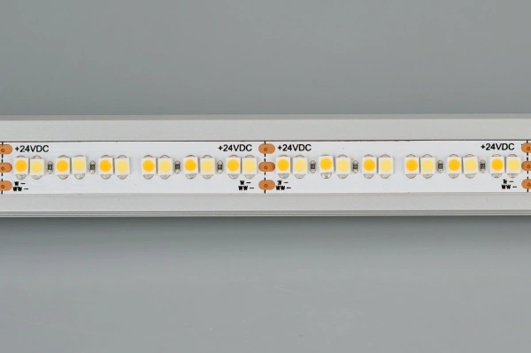 Светодиодная Лента RT 6-5000 24V White-MIX 4x (3528, 240 LED/m, LUX) (Arlight, Изменяемая ЦТ)