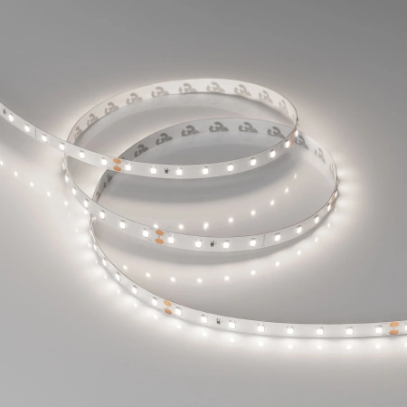 Светодиодная Лента RT-A80-8mm 24V Day5000 (6 W/m, IP20, 2835, 5m) (Arlight, высок.эфф.150 лм/Вт)