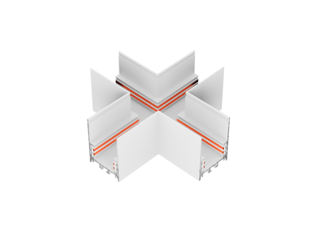 Соединительный элемент 6063 TrackLine (L RAL9005)