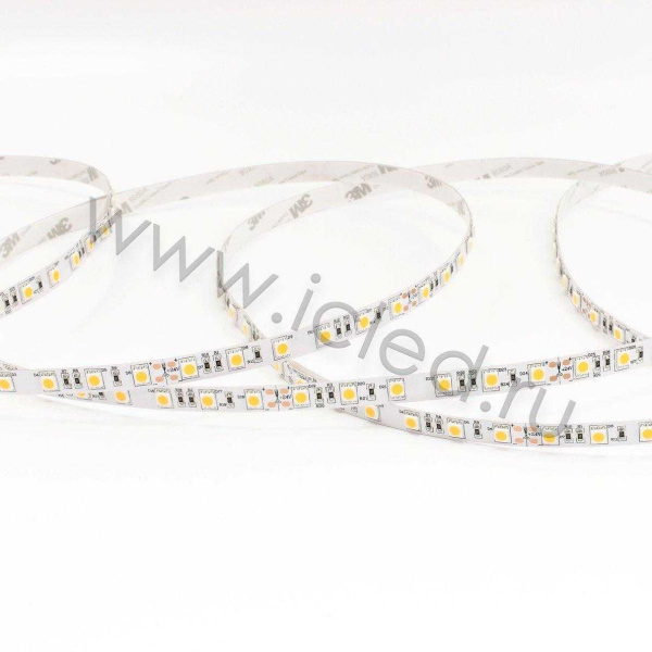 Светодиодная лента LUX class, 5050, 60led/m, day white, 24V, IP20, CRI>98, A201