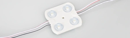 Светодиодный Модуль герметичный CRAFT-2835-4-12V White 170deg (45x43mm, 1.6W, IP65) (Arlight, Закрытый)
