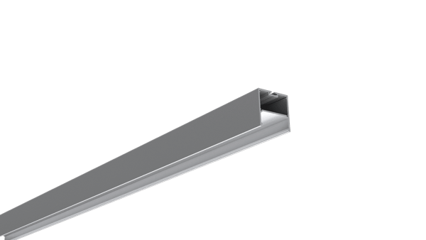 Алюминиевый профиль Design LED LS 5050, 2500 мм, анодированный