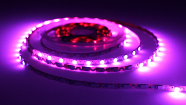 Светодиодная лента S-образная 5050, 60led/m, RGB-SPI, WS2812, 5V, IP20, BA8