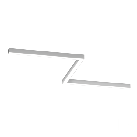 Светильник ЗигЗаг S50 (RAL9003 4x651mm-135 LT70 — 4K 54W)