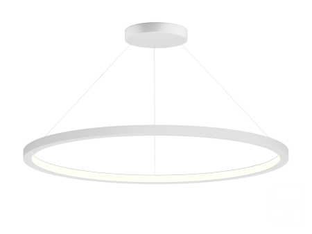 Светильник 6063 Обод (RAL9003 D1250 LT70 — 3K 55,0W 120deg)