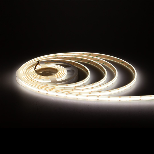 Светодиодная лента COB, 608 chip/m, CCT, 24V, 14W/m, CRI>90, IP68, R22