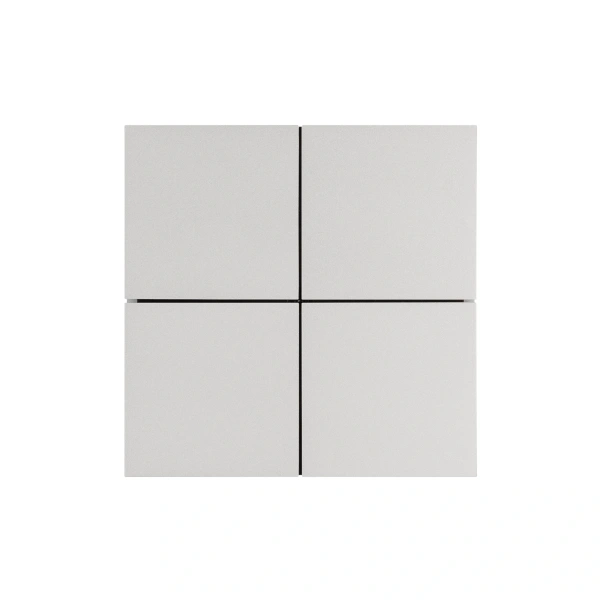 INTELLIGENT ARLIGHT Кнопочная панель KNX-304-23-IN Silver (BUS, Frameless) (IARL, IP20 Металл, 2 года)