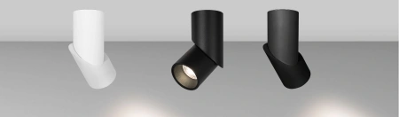 Светильник SP-TWIST-SURFACE-R70-12W Warm3000 (WH-BK, 30 deg) (Arlight, IP40 Металл, 3 года)