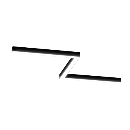 Светильник ЗигЗаг S50 (RAL9003 4x651mm-135 LT70 — 4K 54W)