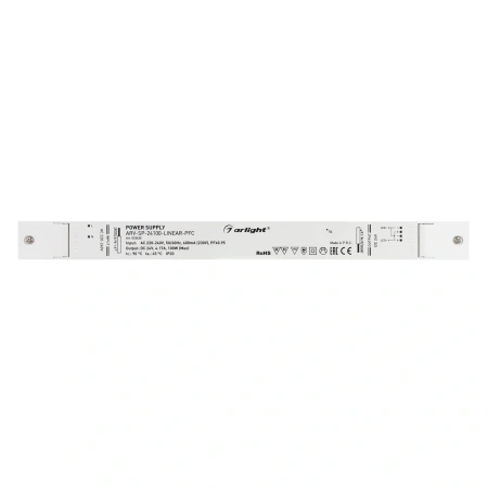 Блок питания ARV-SP-24100-LINEAR-PFC (24V, 4.17A, 100W) (Arlight, IP20 Пластик, 5 лет)