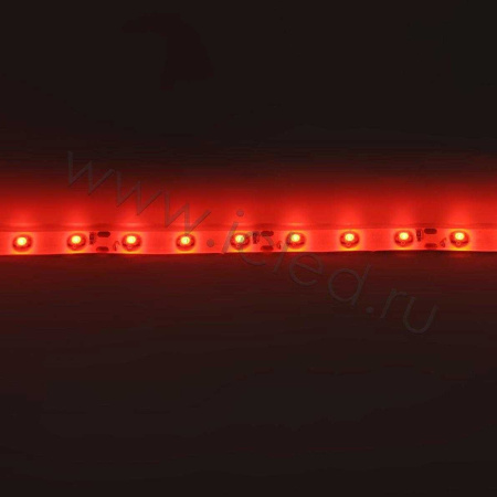 Светодиодная лента Standart class, 3528, 60led/m, Red, 12V, IP65