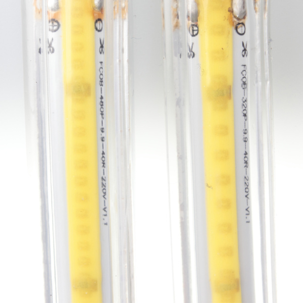 Светодиодная лента COB 320 chip/m, 220V, 9W/m, day white, IP68, 320DW