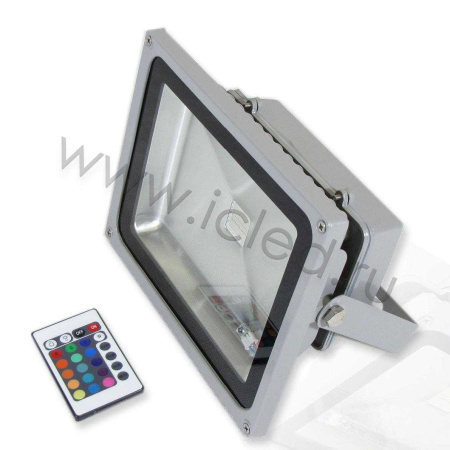 Светодиодный прожектор Standart (30W, 220V, RGB)