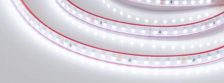 Светодиодная Лента RTW 2-5000PS 24V White6000 2x (3528, 600 LED, LUX) (Arlight, 9.6 Вт/м, IP67)