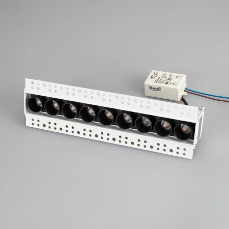 Светильник MS-ORIENT-BUILT-TRIMLESS-TC-S38x277-20W Day4000 (WH-BK, 30 deg, 230V) (Arlight, IP20 Металл, 5 лет)