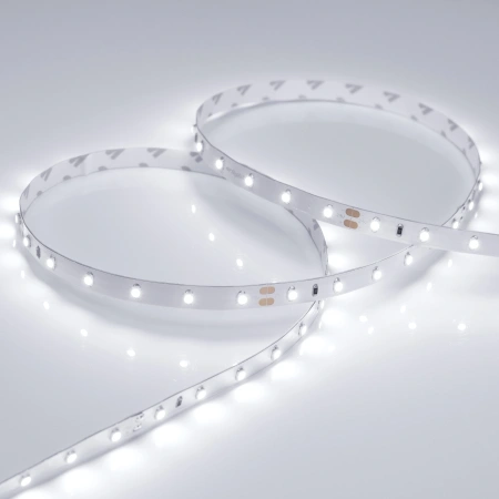 Светодиодная Лента RT 2-5000 24V White6000 (3528, 300 LED, LUX) (Arlight, 4.8 Вт/м, IP20)