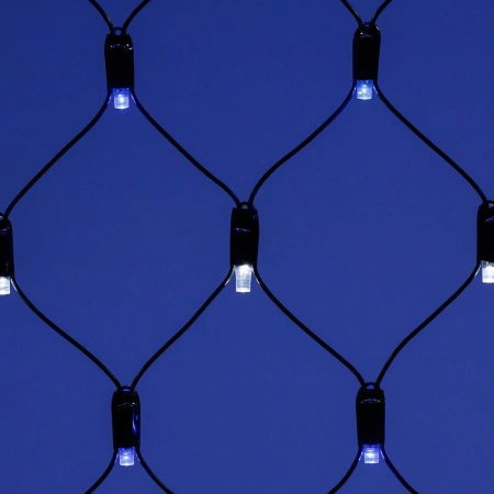 Светодиодная гирлянда ARD-NETLIGHT-CLASSIC-2500x2500-BLACK-432LED White/Blue (230V, 26W) (Ardecoled, IP65)