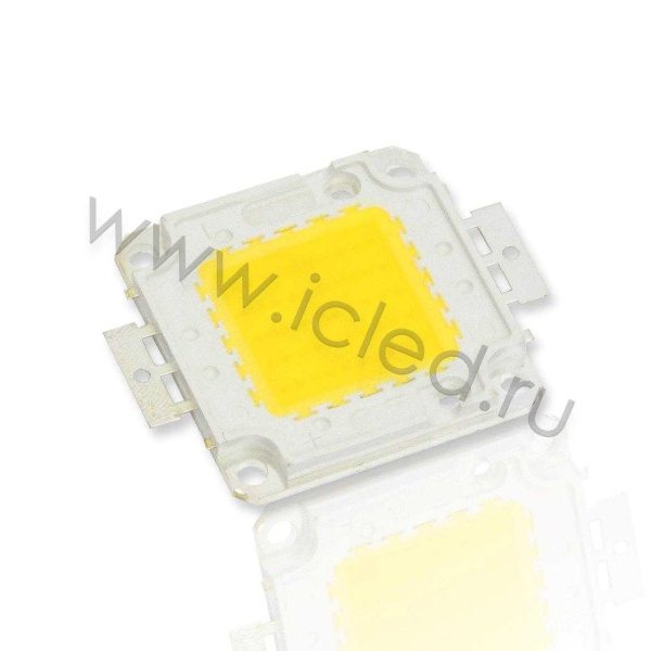 Светодиодная матрица COB D528 (50W, 30-36V, warm white)