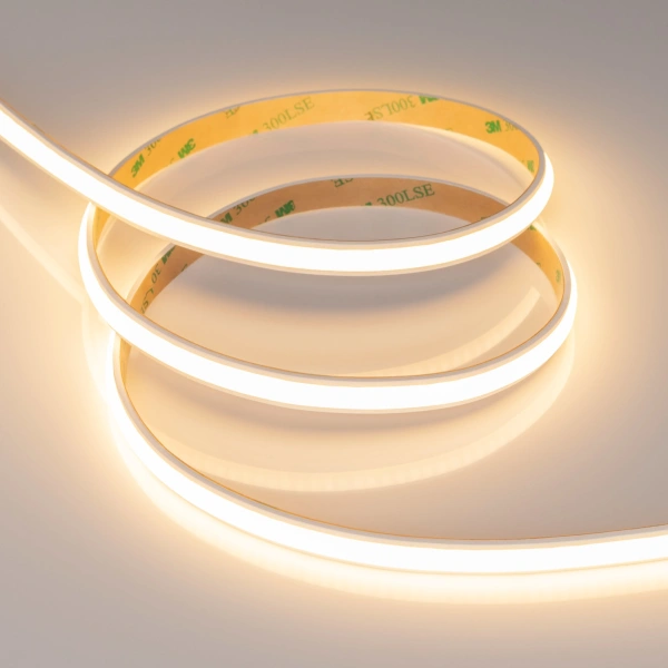 Светодиодная Лента герметичная RTW-PW-A280-10mm 24V Warm2700 (10 W/m, IP66, 2835, 5m) (Arlight, Матовая)