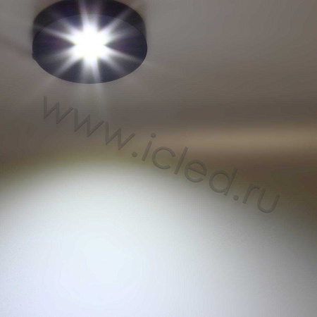 Светильник мебельный JH-MZTD-107 black B446 (220V, 5W, white)