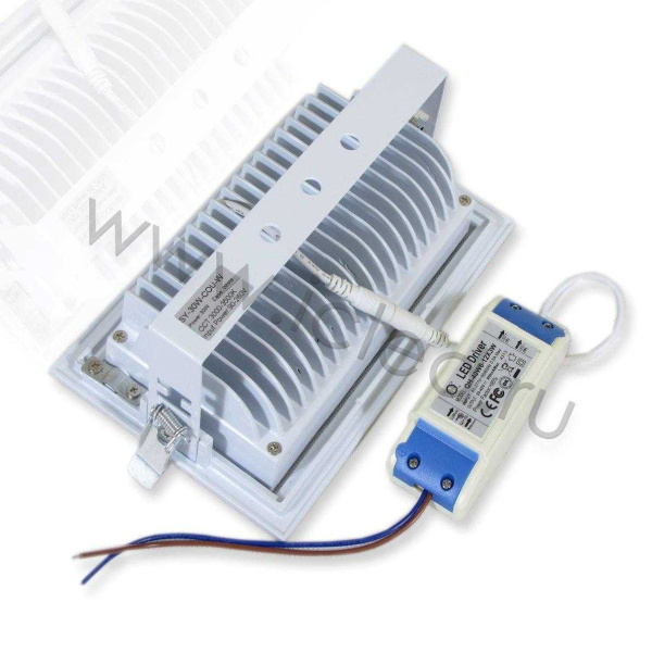 Встраиваемый потолочный прожектор (30W, 220V, Warm White)